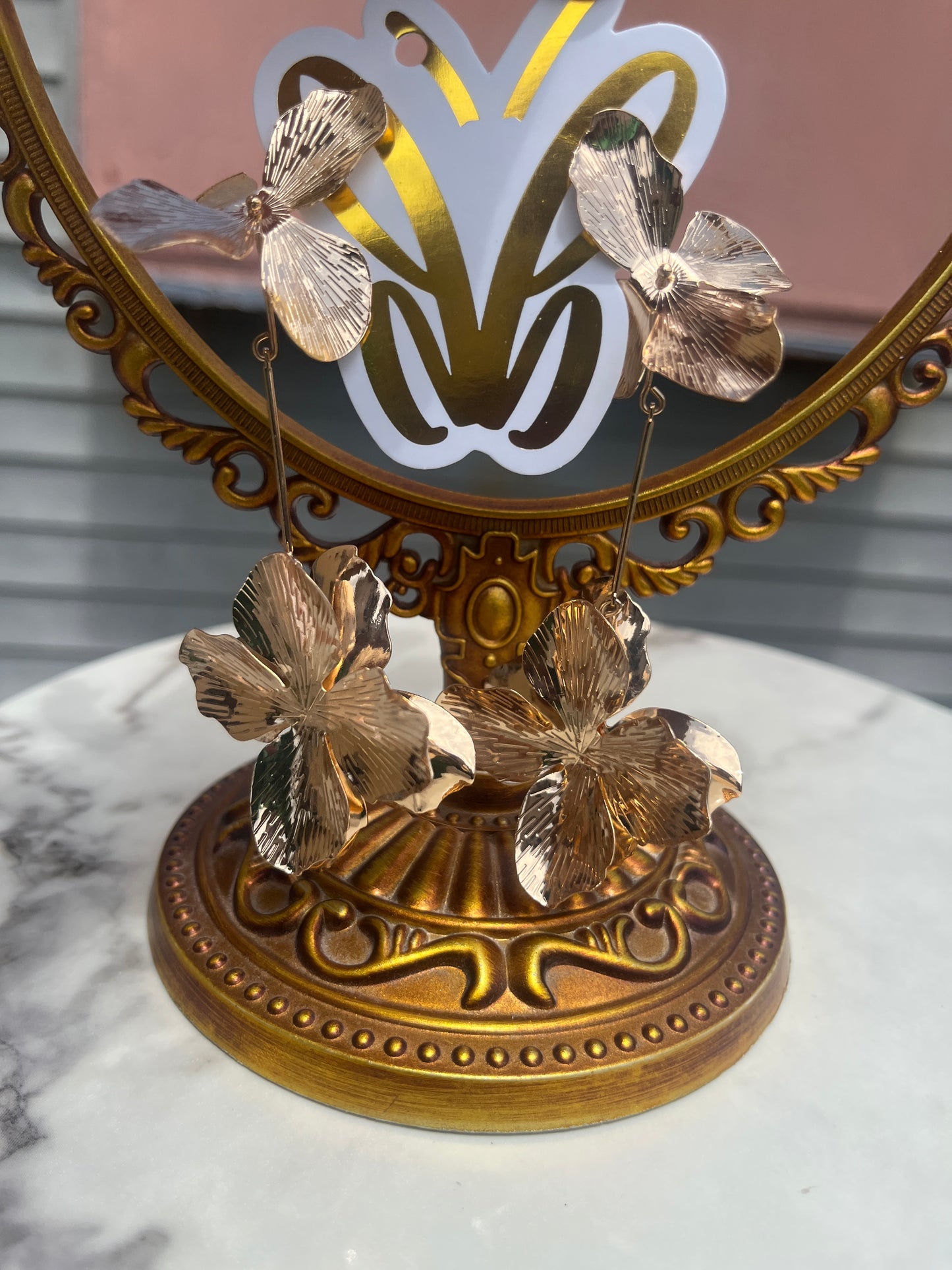 Drop Flower Earrings