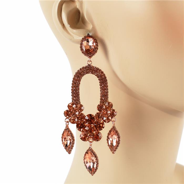 Crystal Chandelier Earring