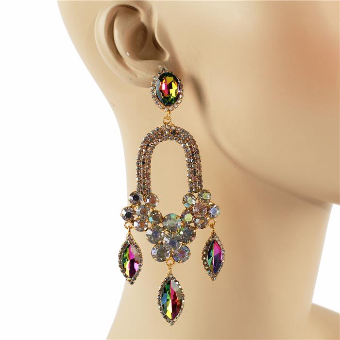 Crystal Chandelier Earring