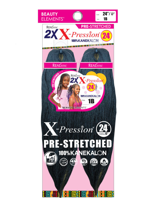 REALISTIC X-Pression Pre-Stretched Braids