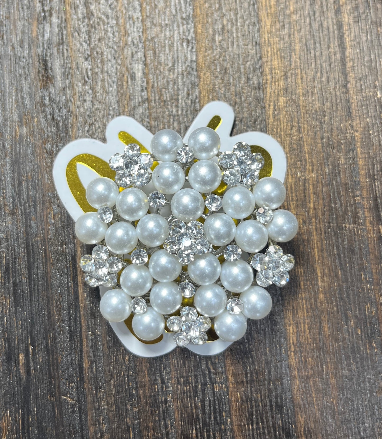 Pearl Cluster Brooch