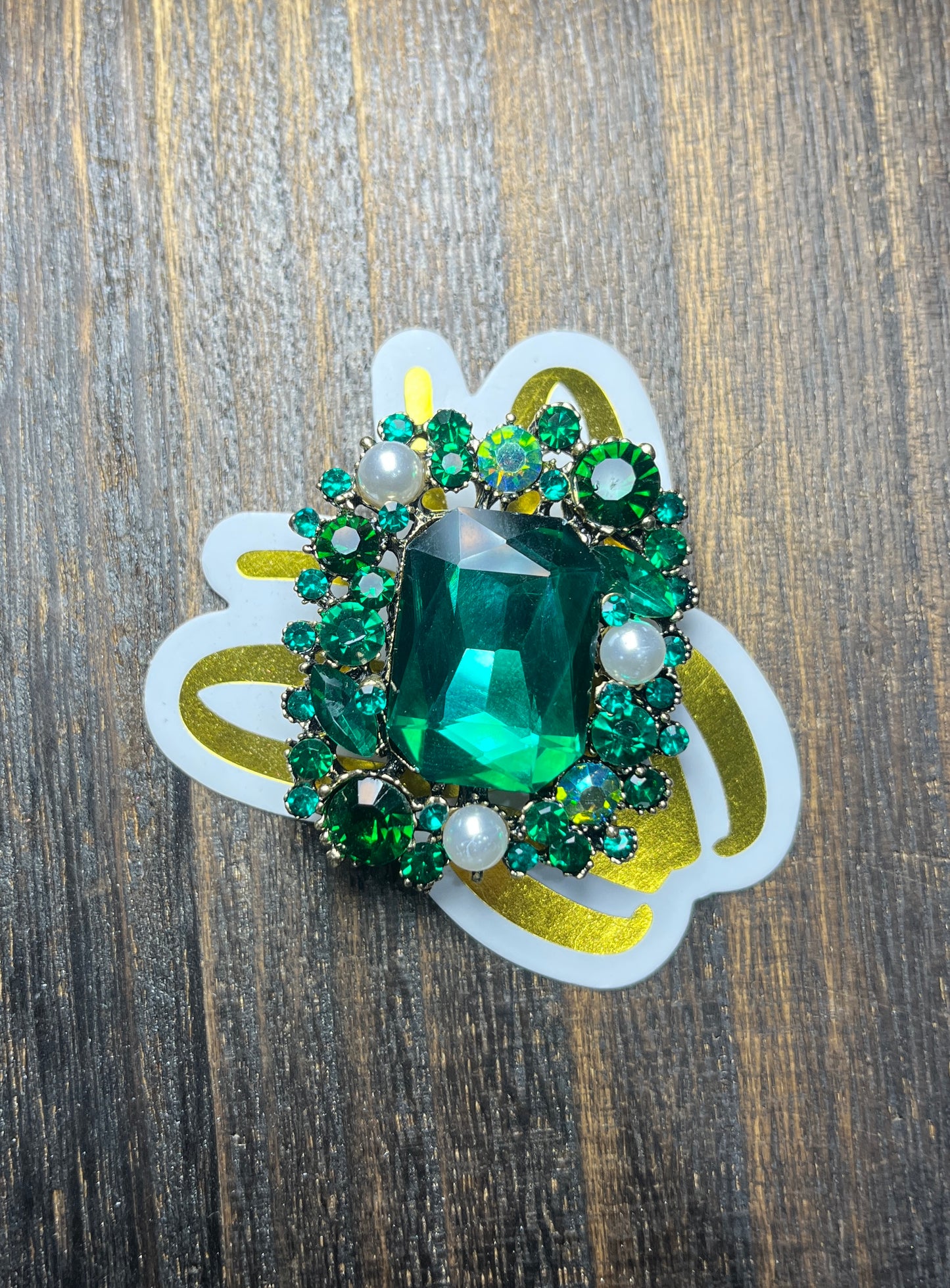 Squared Elegant Brooch