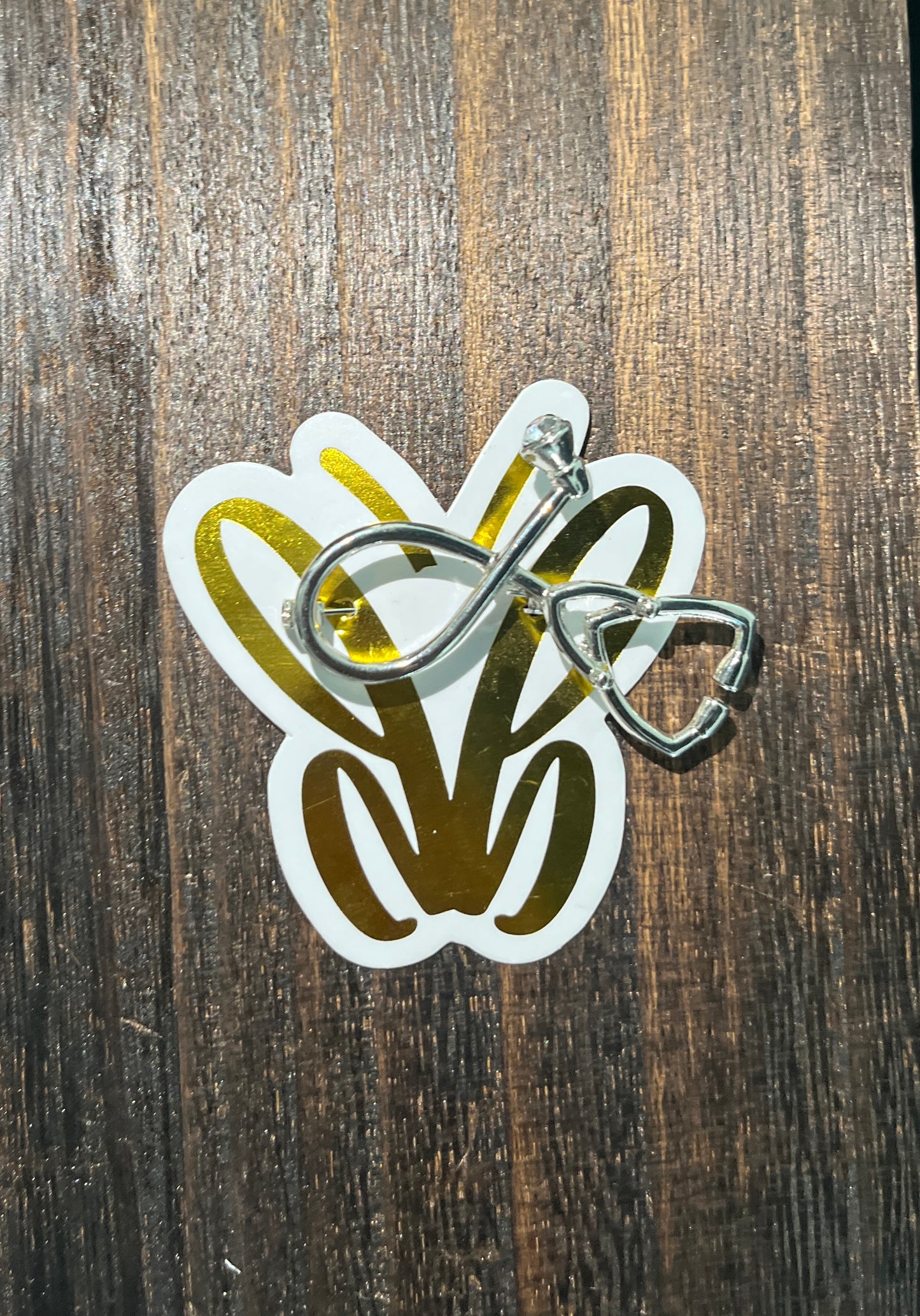 Stethoscope Brooches