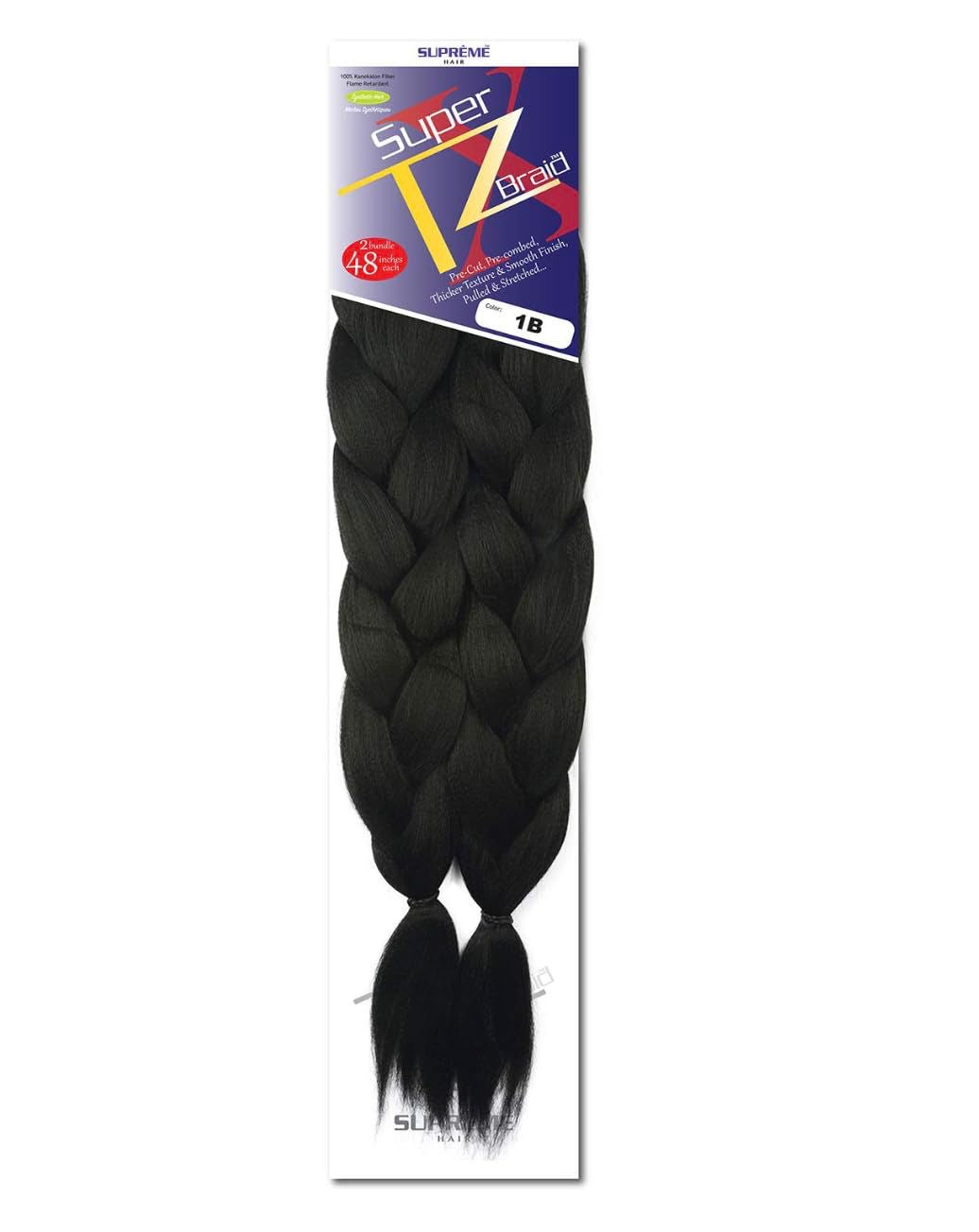 Super TZ X Braid 2 Bundles 48" Pre-Stretched Braids