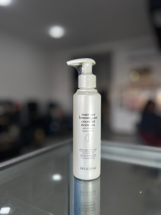 Lemongrass Coconut Body Oil