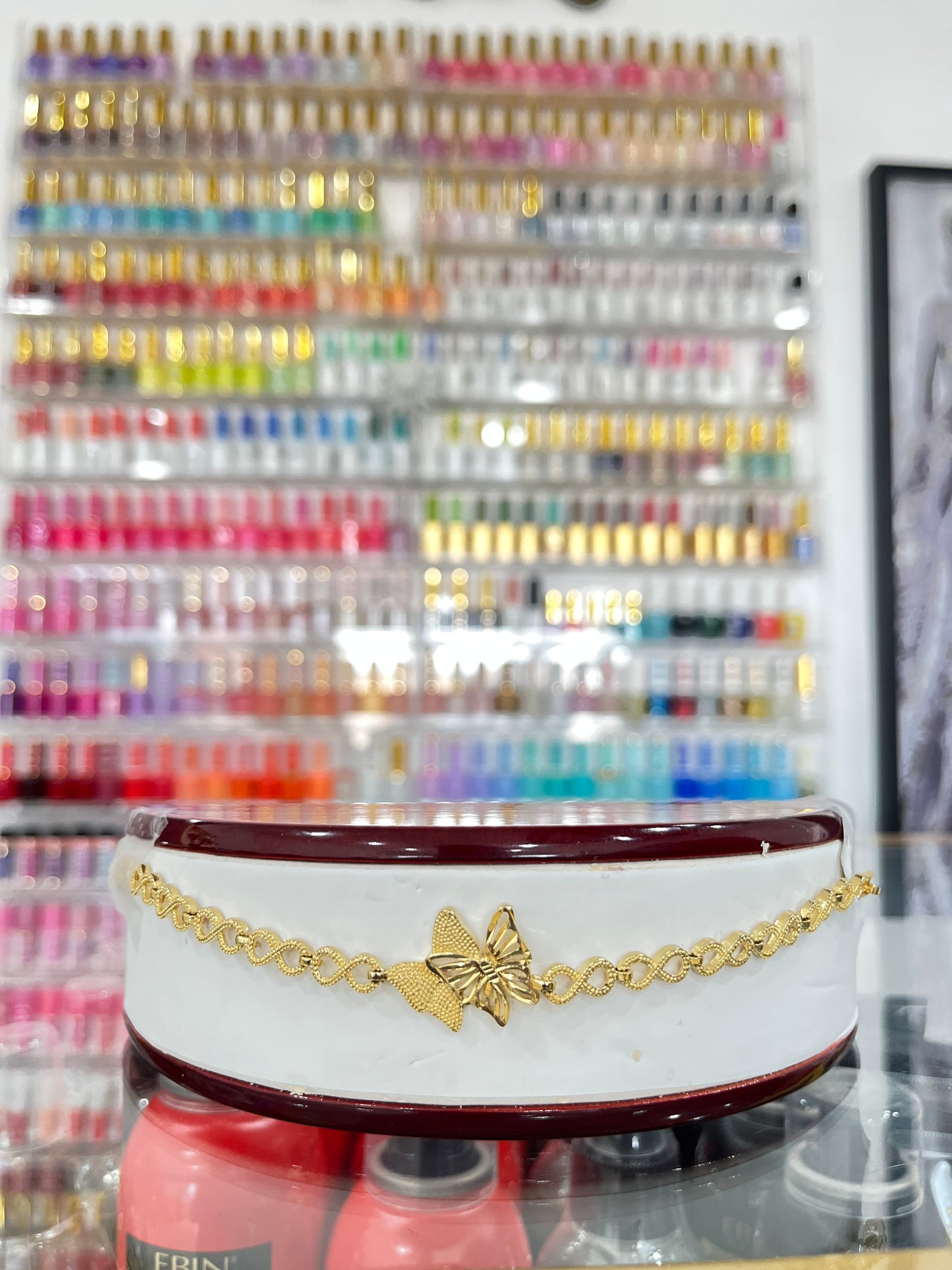 Gold Filled Butterfly Bracelet