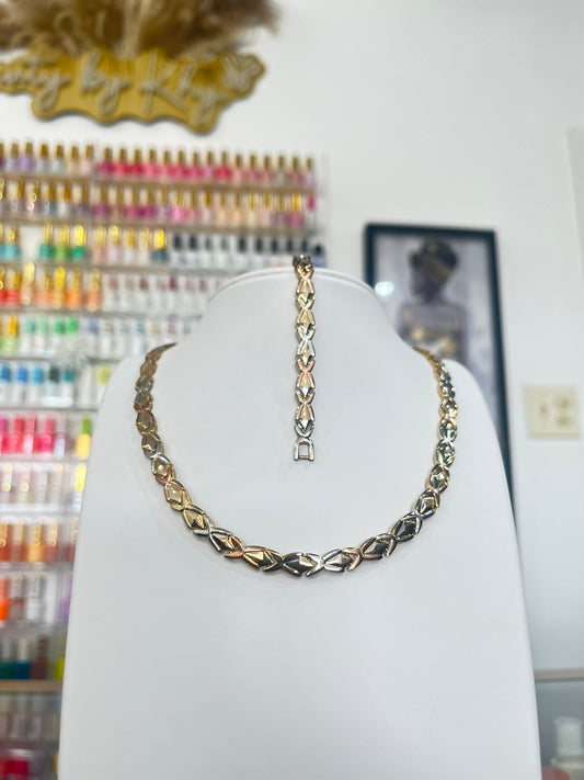 Gold Filled ‘XO’ Set