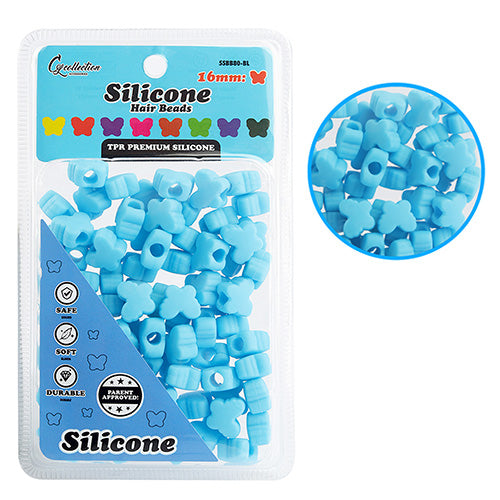 Butterfly Silicone Bead