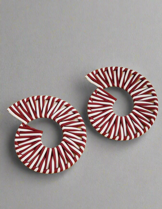 Zebra Print Earrings
