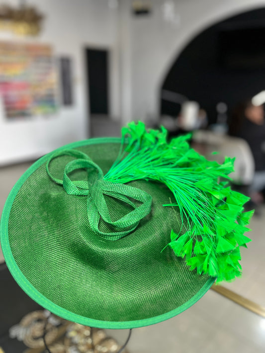 Elegant Vintage Faux Linen Fascinators