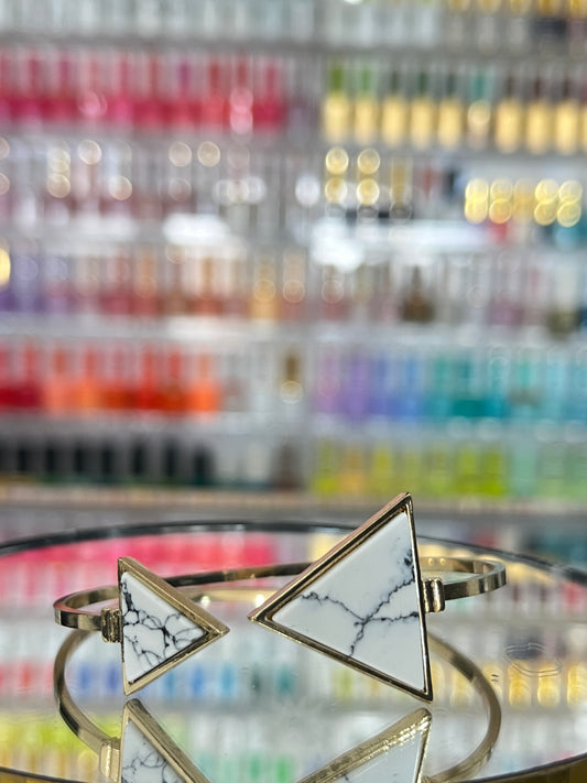 Marble Triangular Bangle
