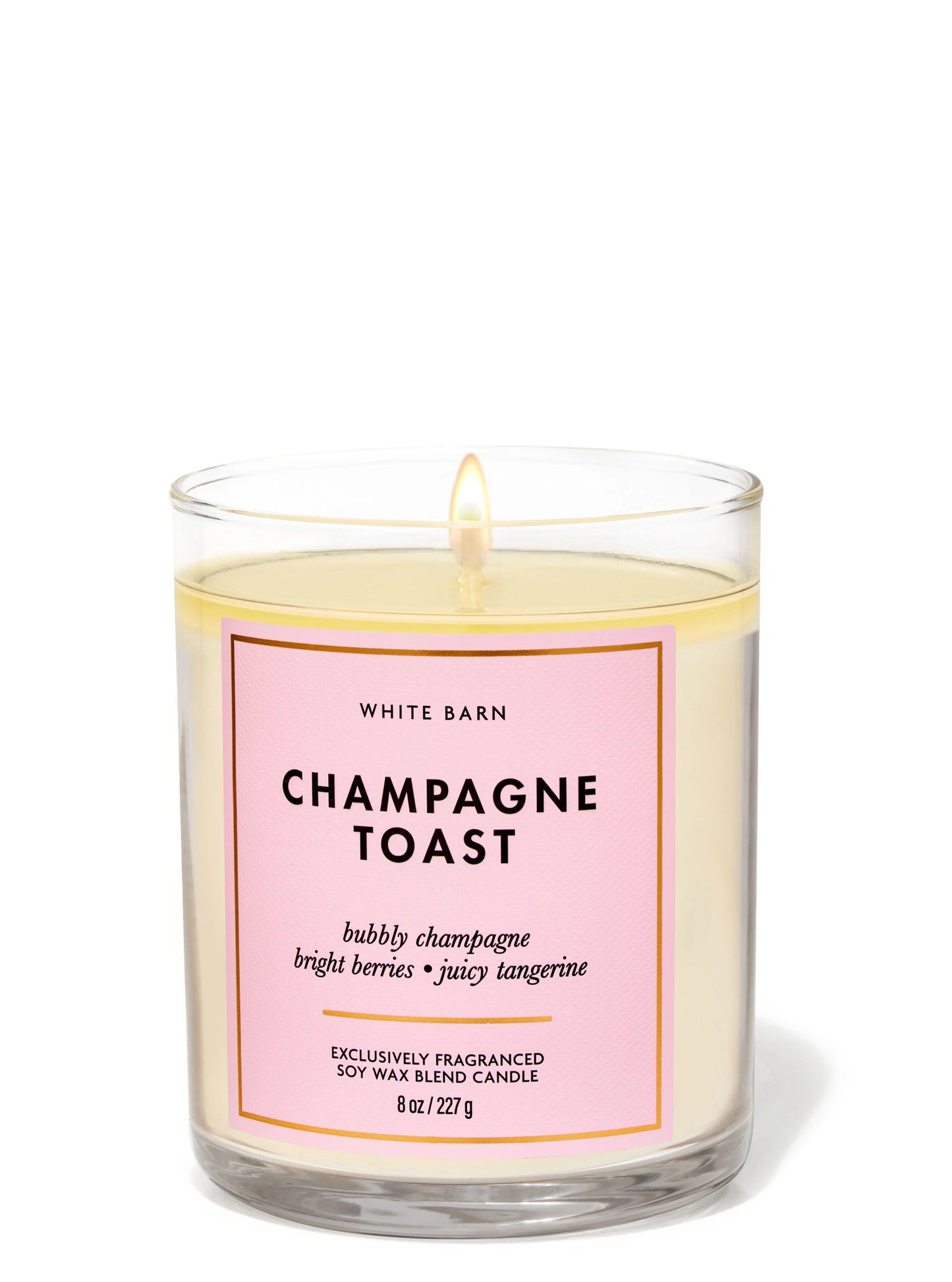 Champagne Toast Candle