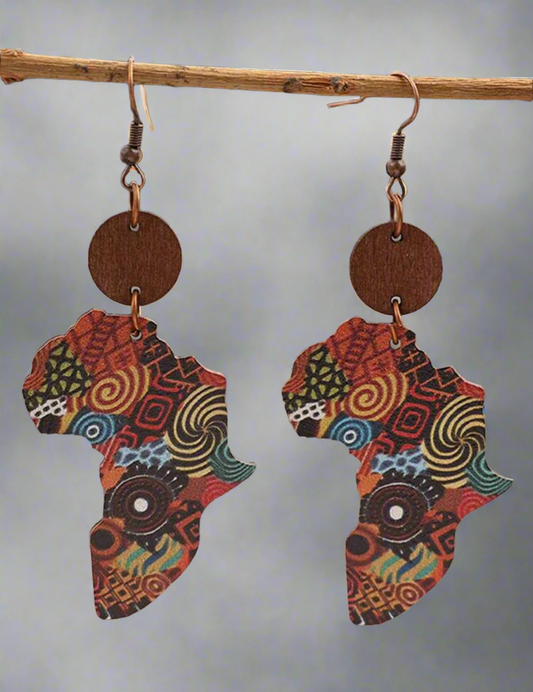 Africa earrings
