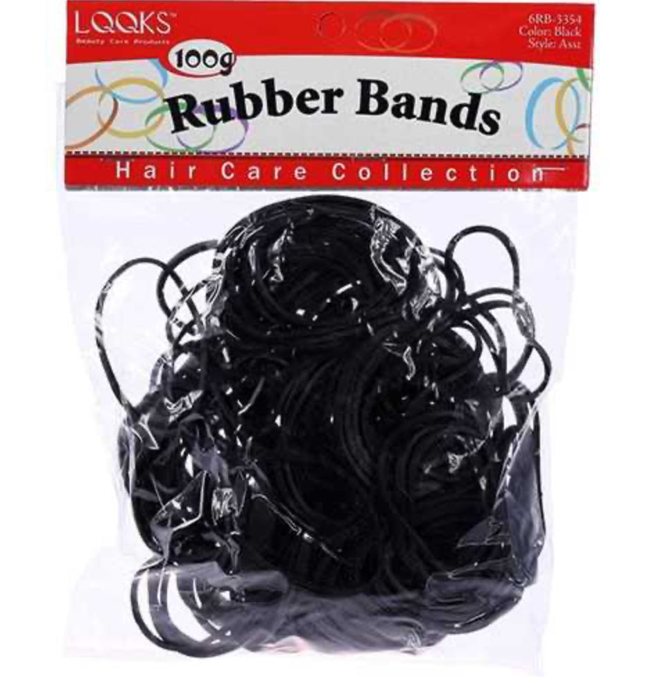 Large Black Rubber Bands