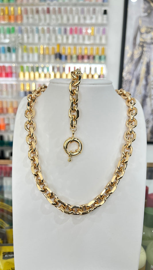 Gold Filled Statement Set