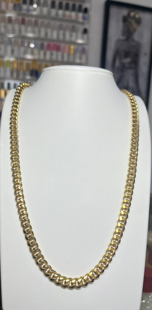 Gold Filled Cuban Link Necklace