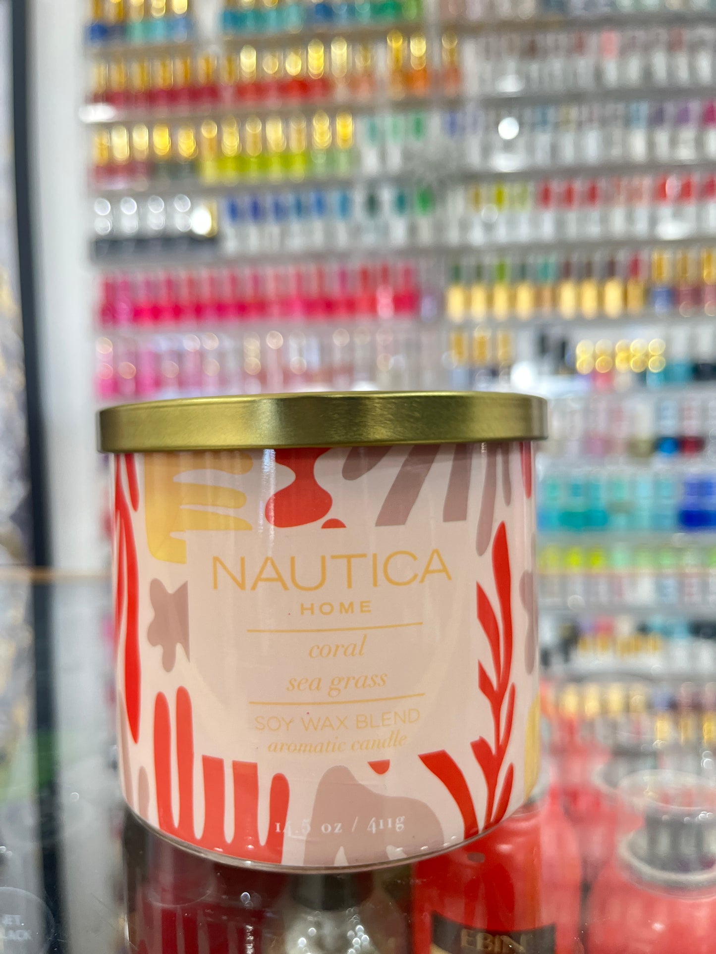 NAUTICA Coral Sea Grass Scented Candle