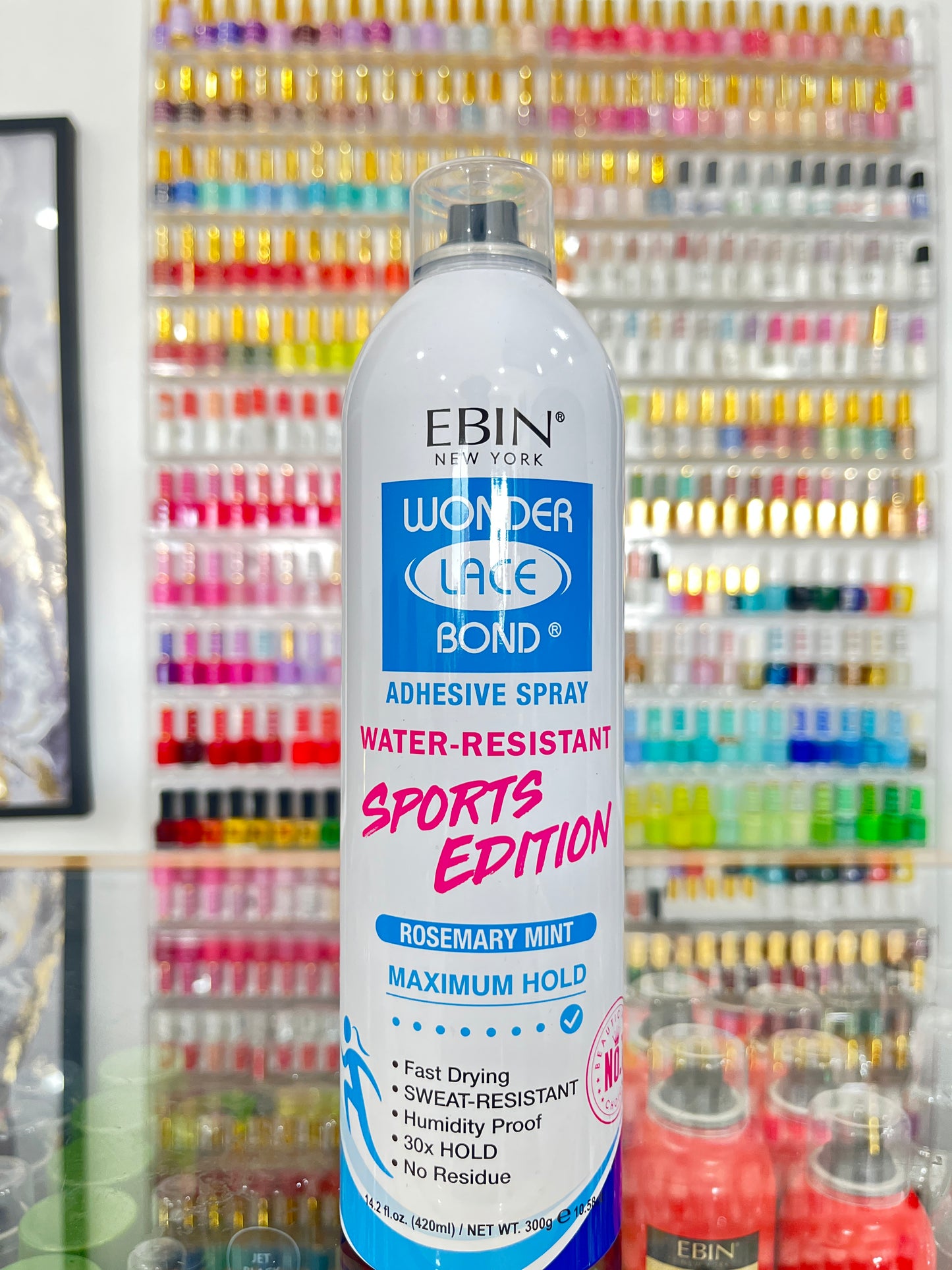 Ebin Wonder Lace Bond Adhesive Spray - Water Resistant