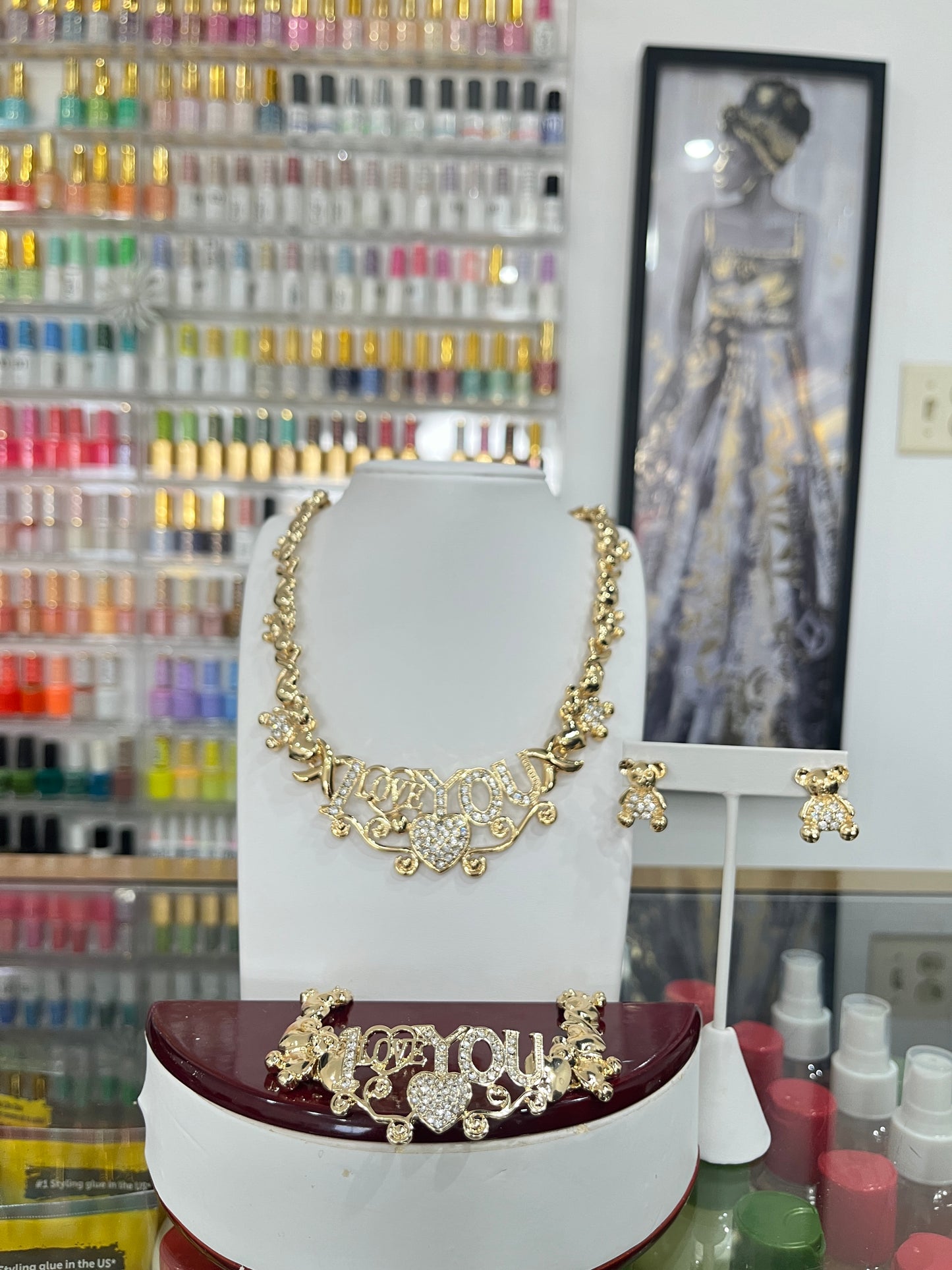 Gold Filled ‘ I LOVE YOU’ Set