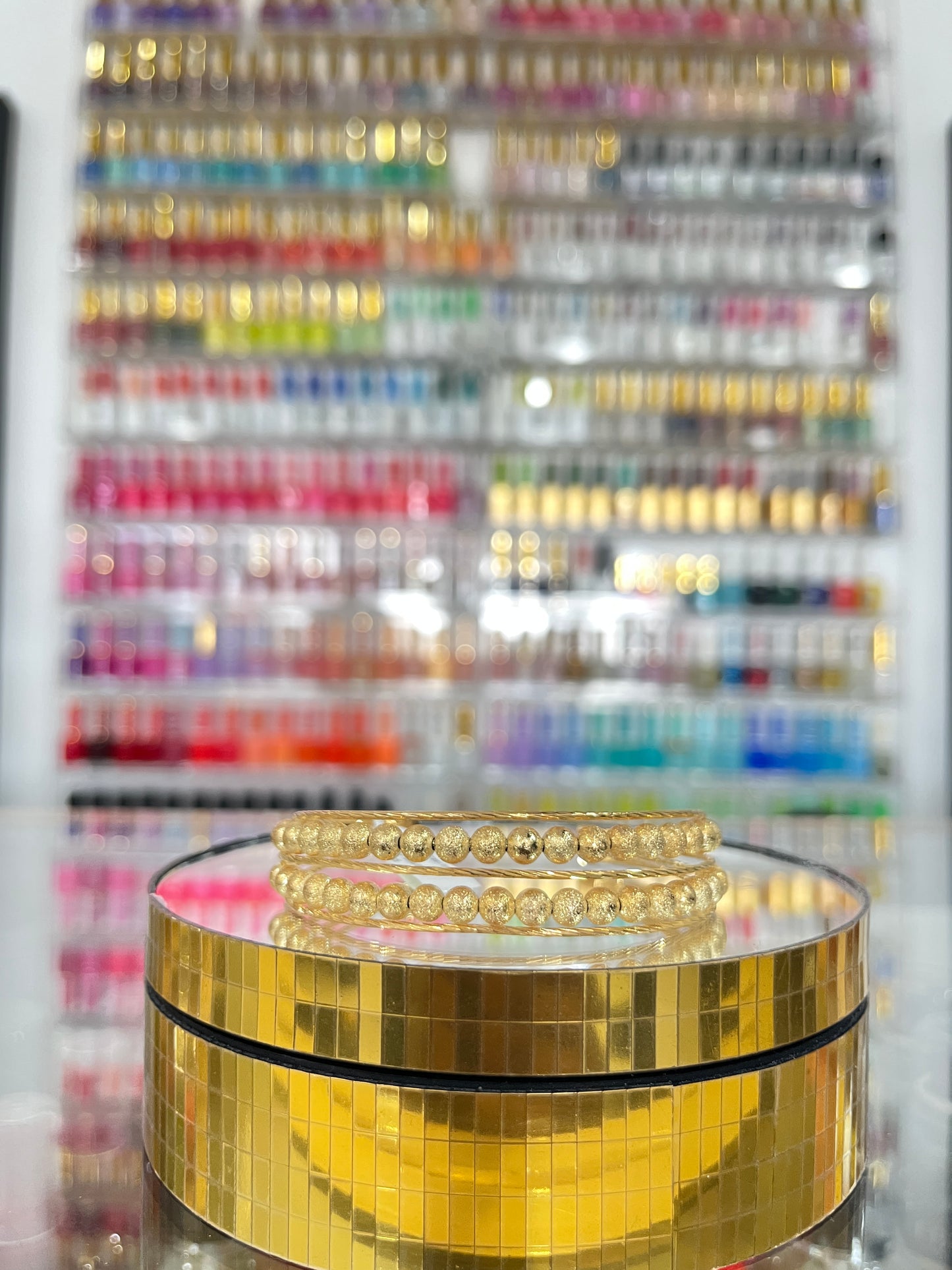 Gold Filled 2Row Ball Bangle