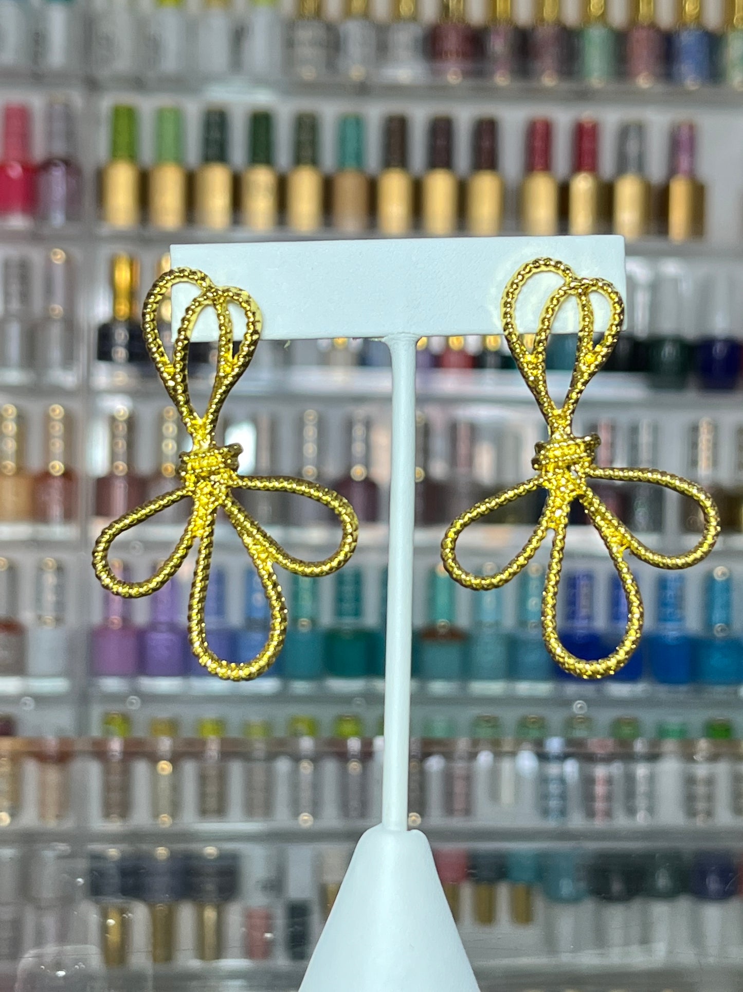 Rope Bow Earrings