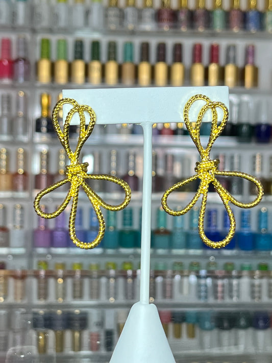 Rope Bow Earrings