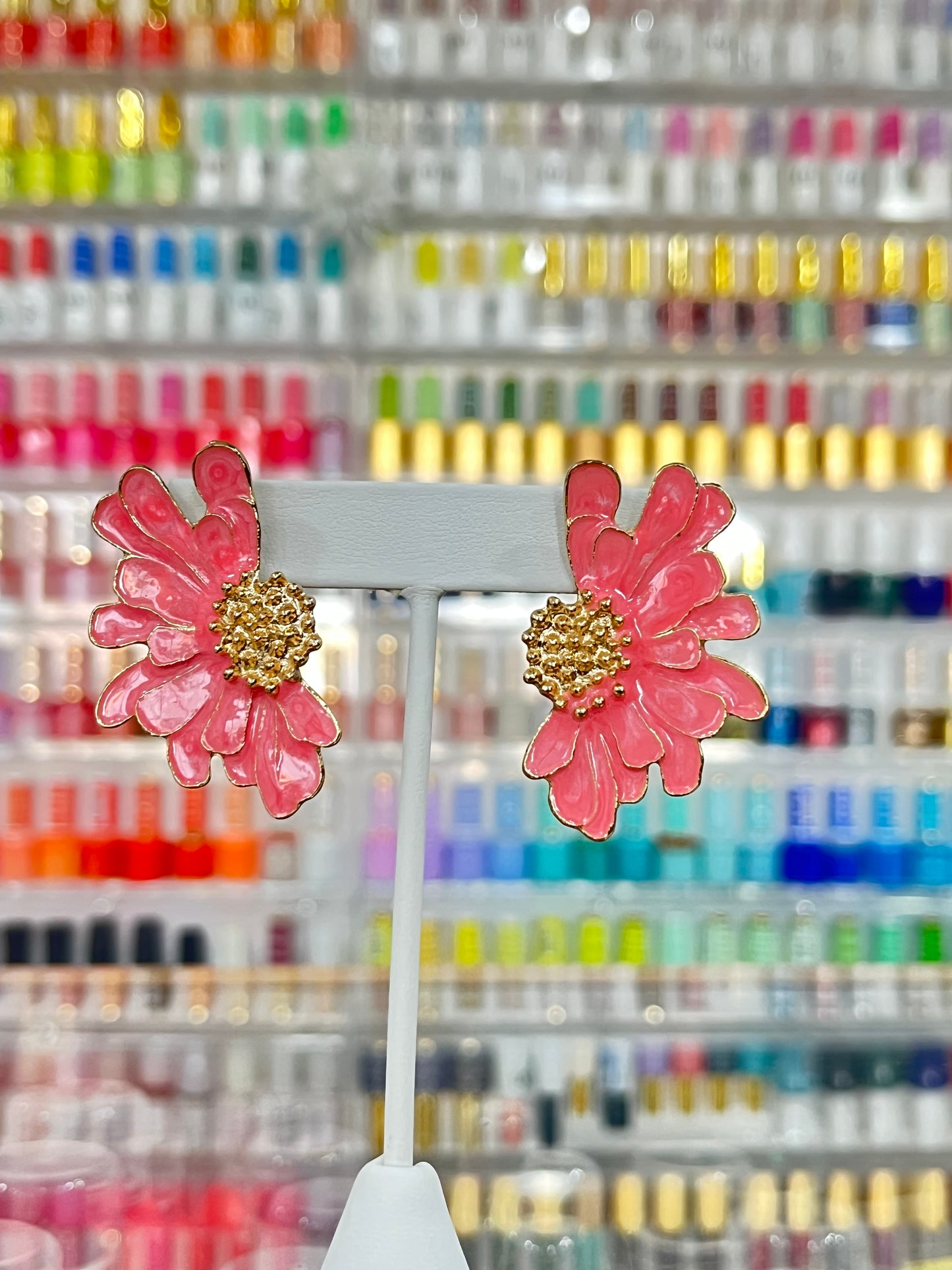 Coral Earrings