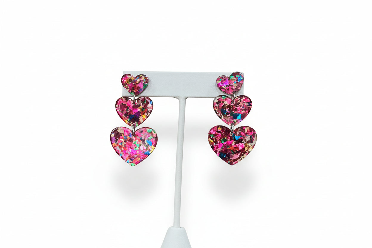 Mini Heart Earrings