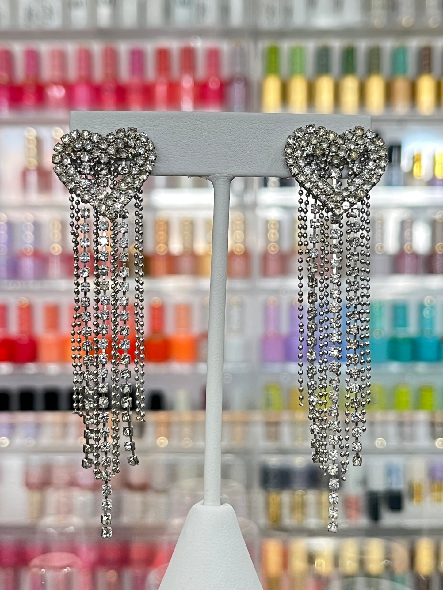 Silver Heart Earrings