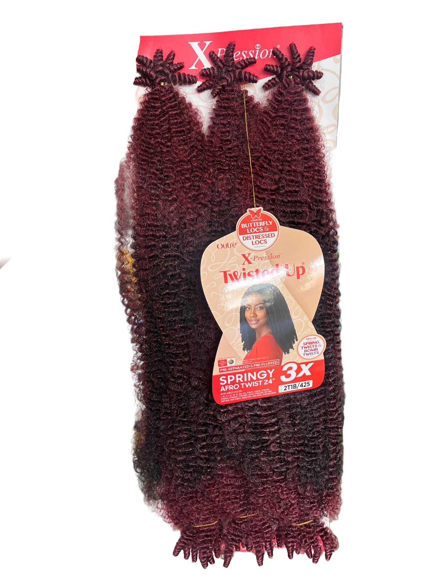 TWISTED UP - 3X SPRINGY AFRO TWIST