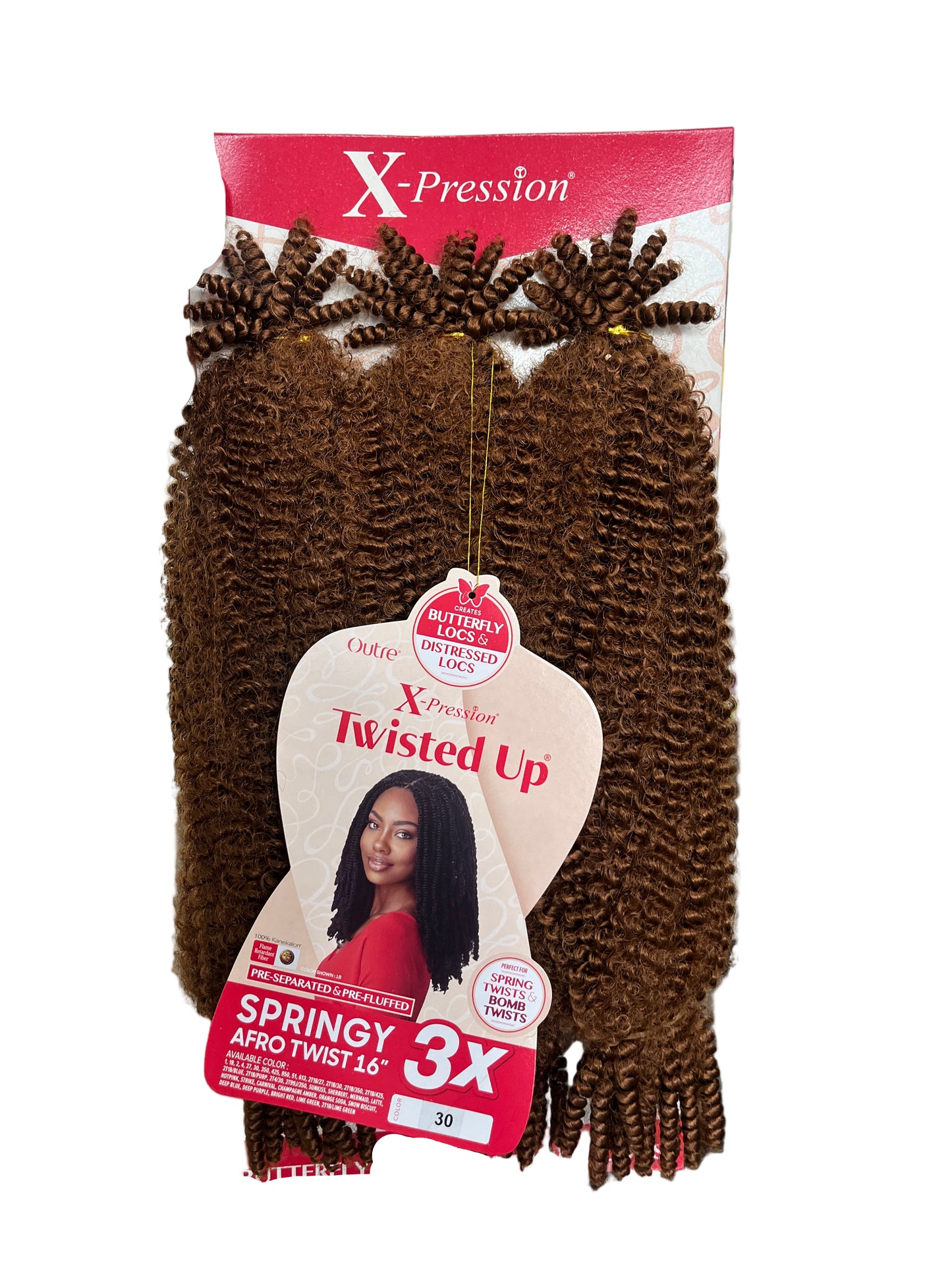 TWISTED UP - 3X SPRINGY AFRO TWIST