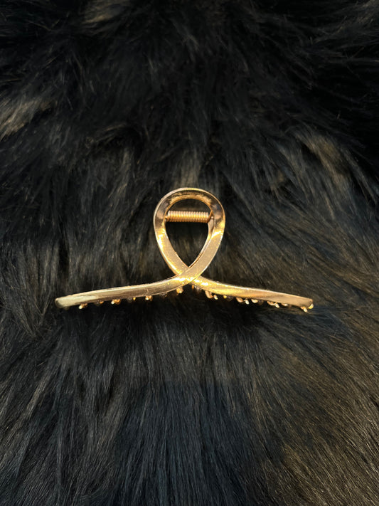 Gold Claw Clip