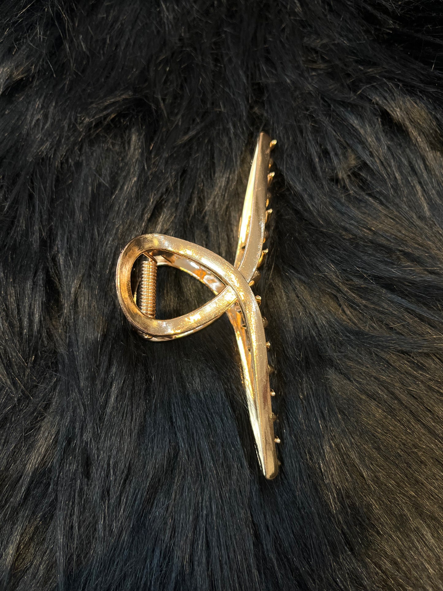 Gold Claw Clip