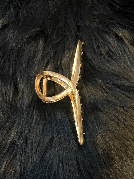 Gold Claw Clip