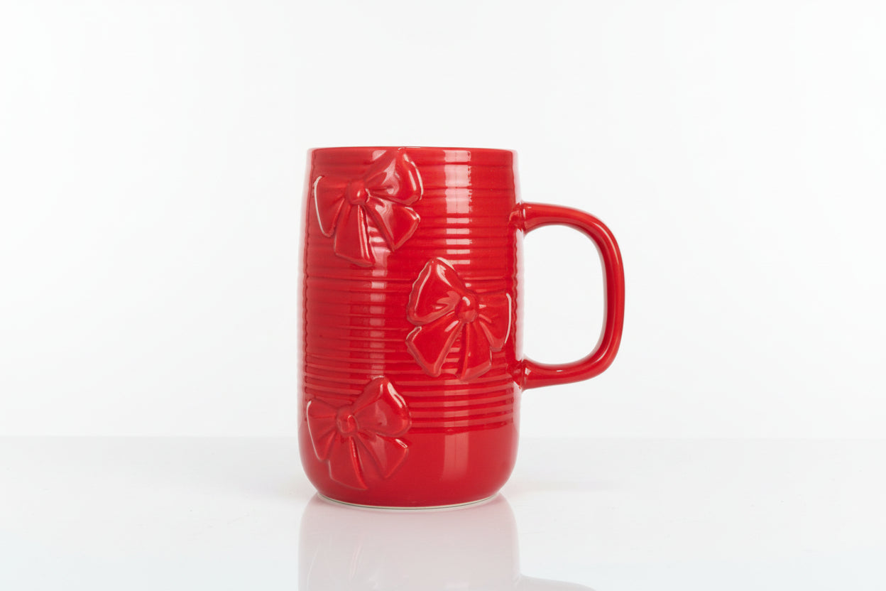 Red Bow Mug