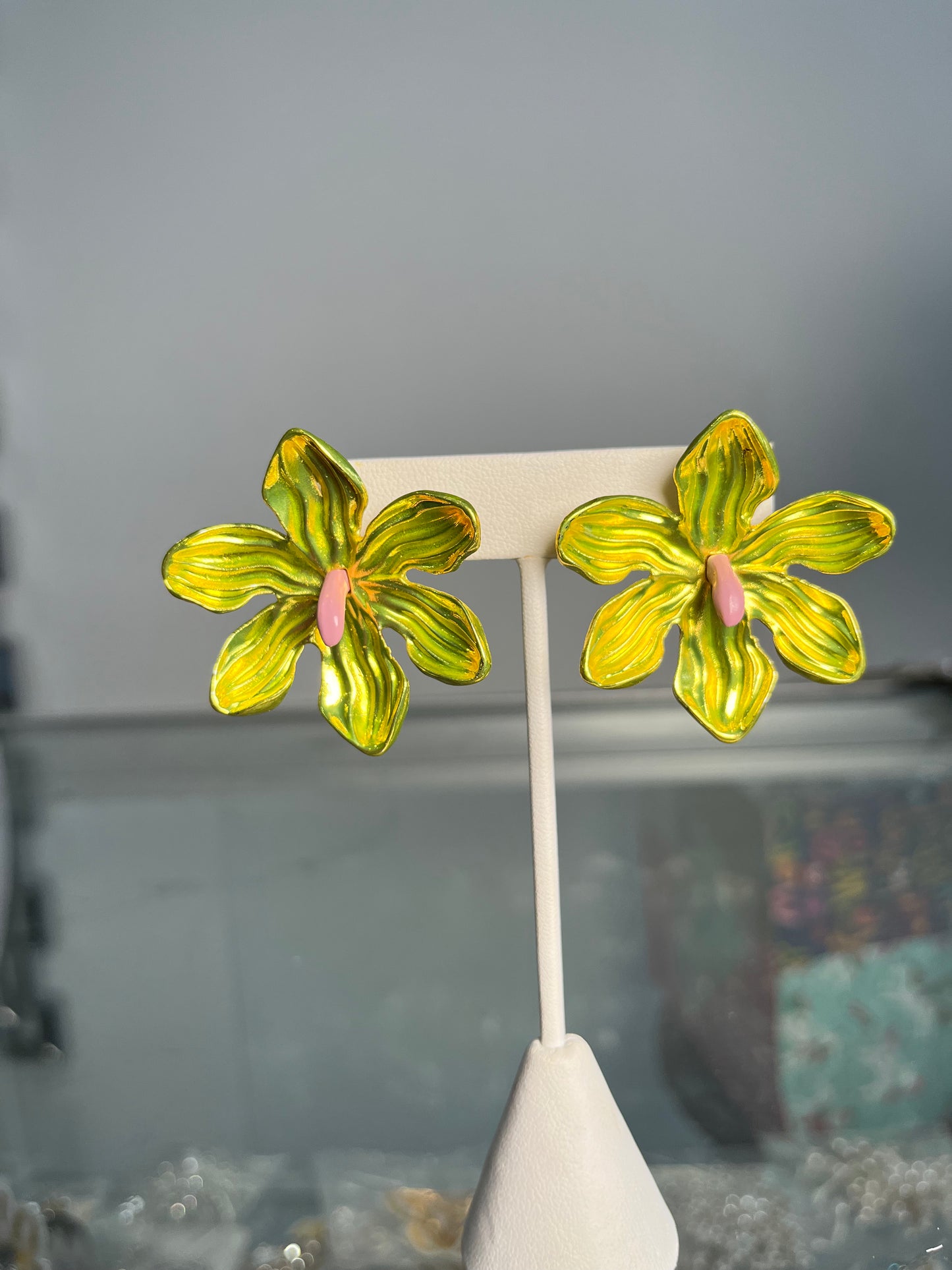 Flower Stud Earrings