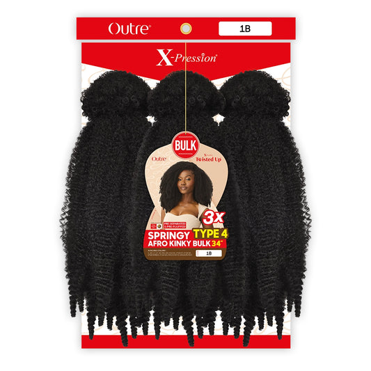 Twisted Up - 3X Springy Afro Kinky Bulk