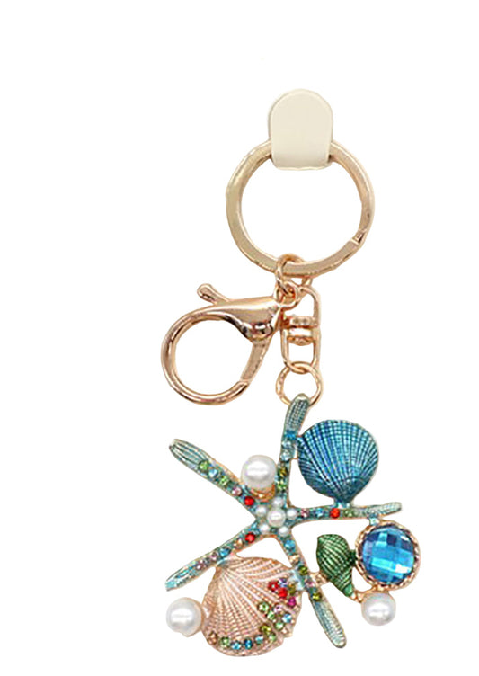 Shell Key Ring