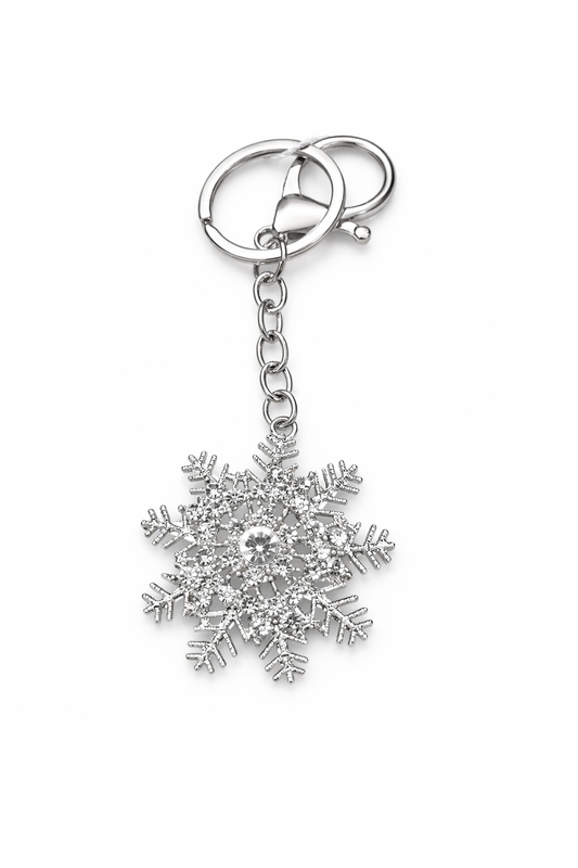 Snowflake Keychain