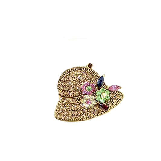 Mini Hat Brooch