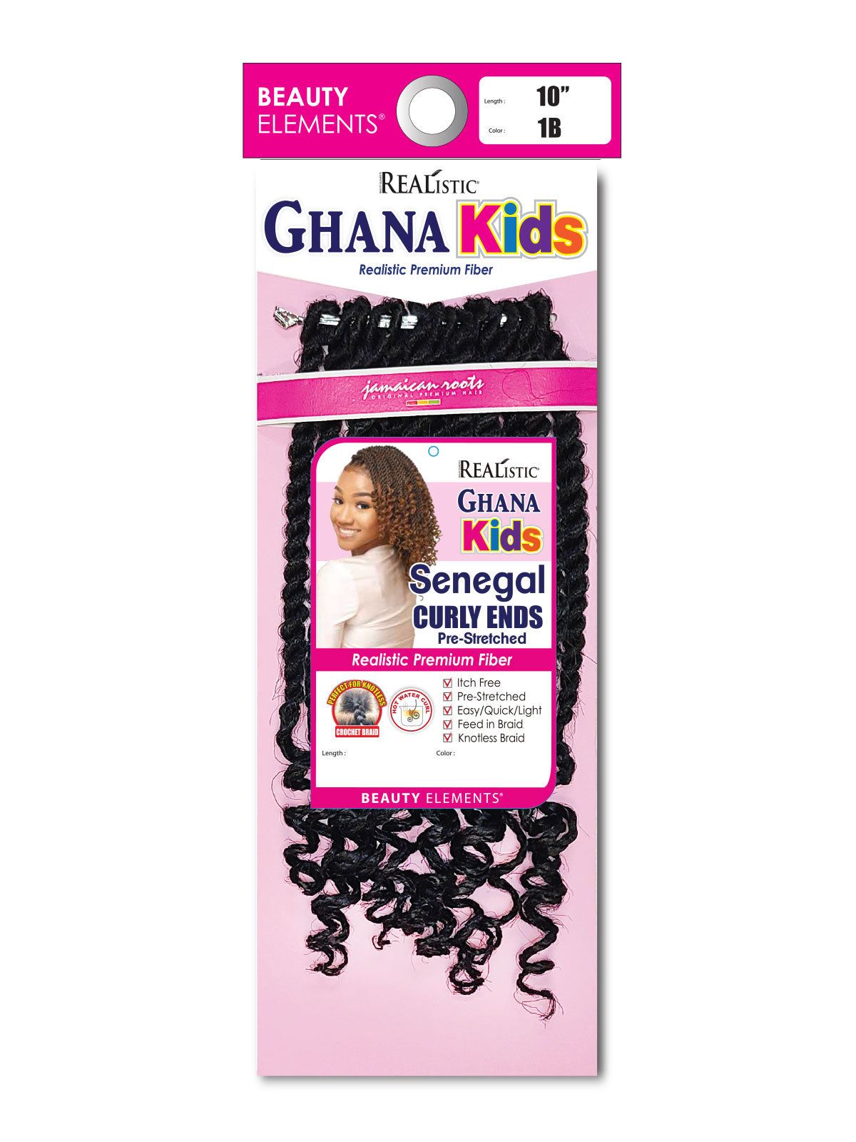 GHANA Kids Senegal Curly Ends Hair