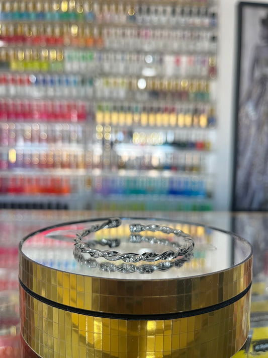 Silver Twisted Bracelet