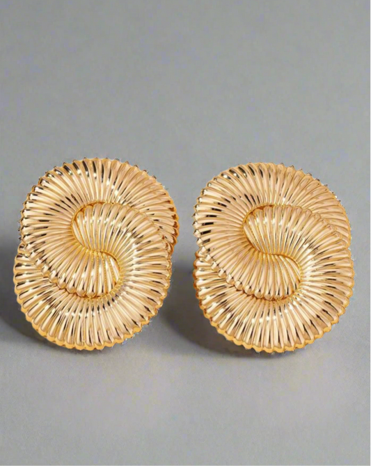 Double S Small Earrings