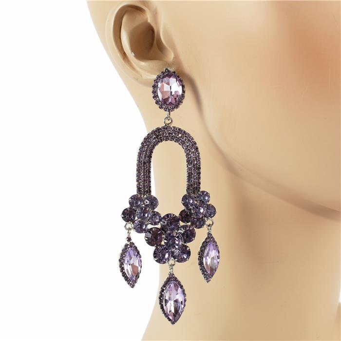 Crystal Chandelier Earring