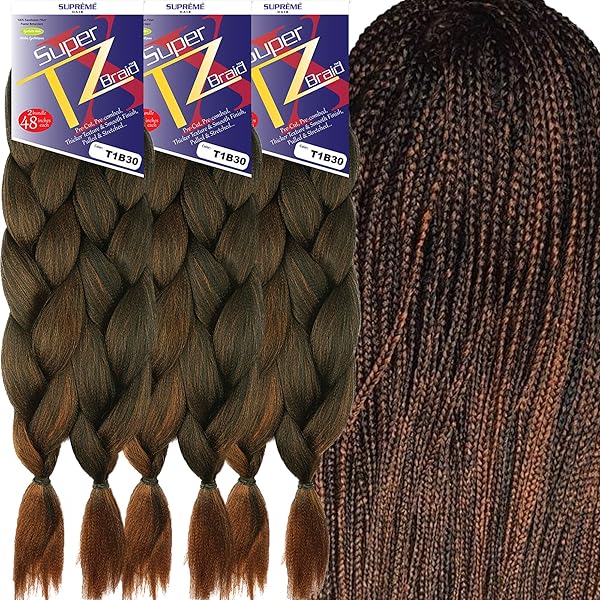 Super TZ X Braid 2 Bundles 48" Pre-Stretched Braids