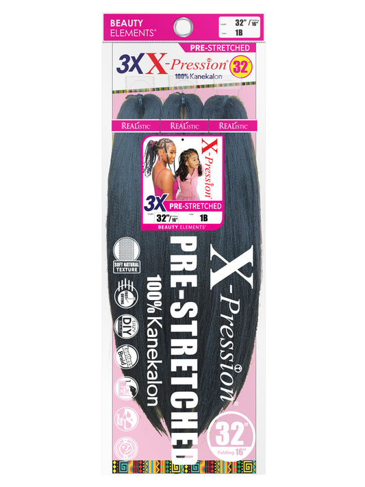 REALISTIC X-Pression Pre-Stretched Braids