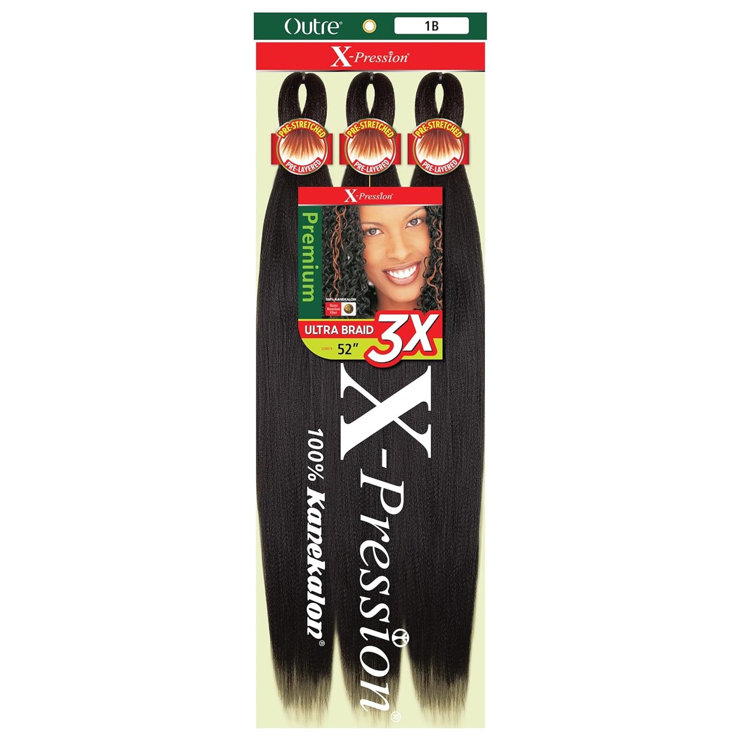 OUTRE 3X Xpression Braids