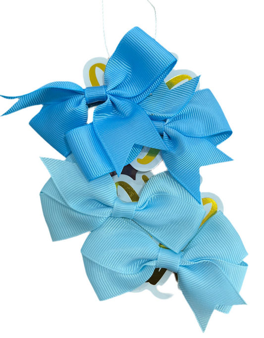 French Blue Bows