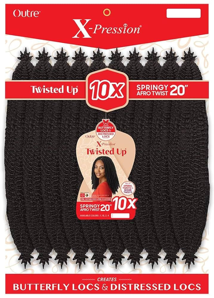 Twisted Up - 10x Springy Afro Twist
