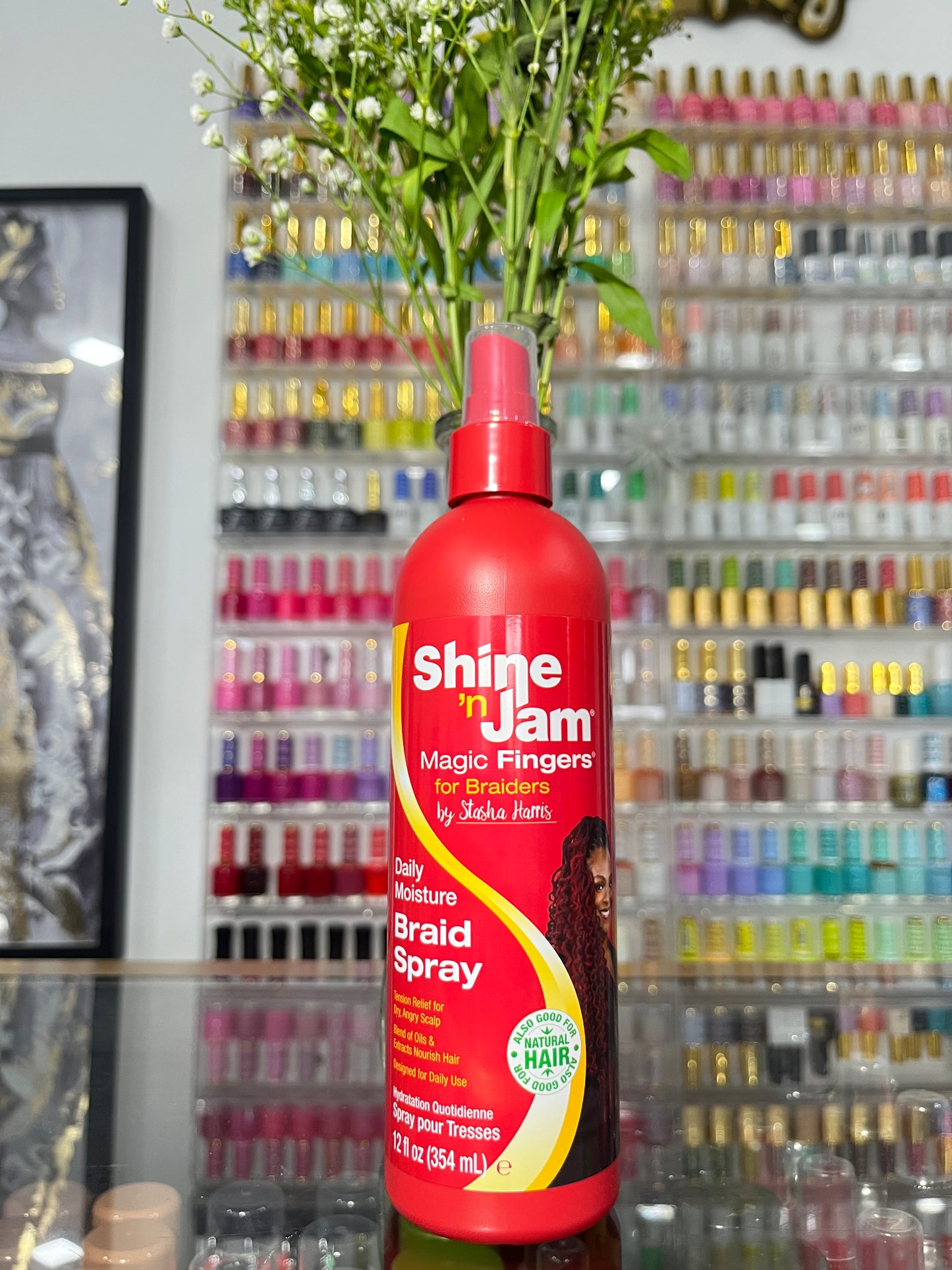Shine n’ Jam Daily Moisture Braid Spray